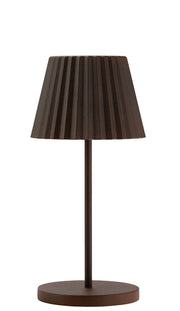 Dominica LED Cordless Lamp 26cm - Cocoa