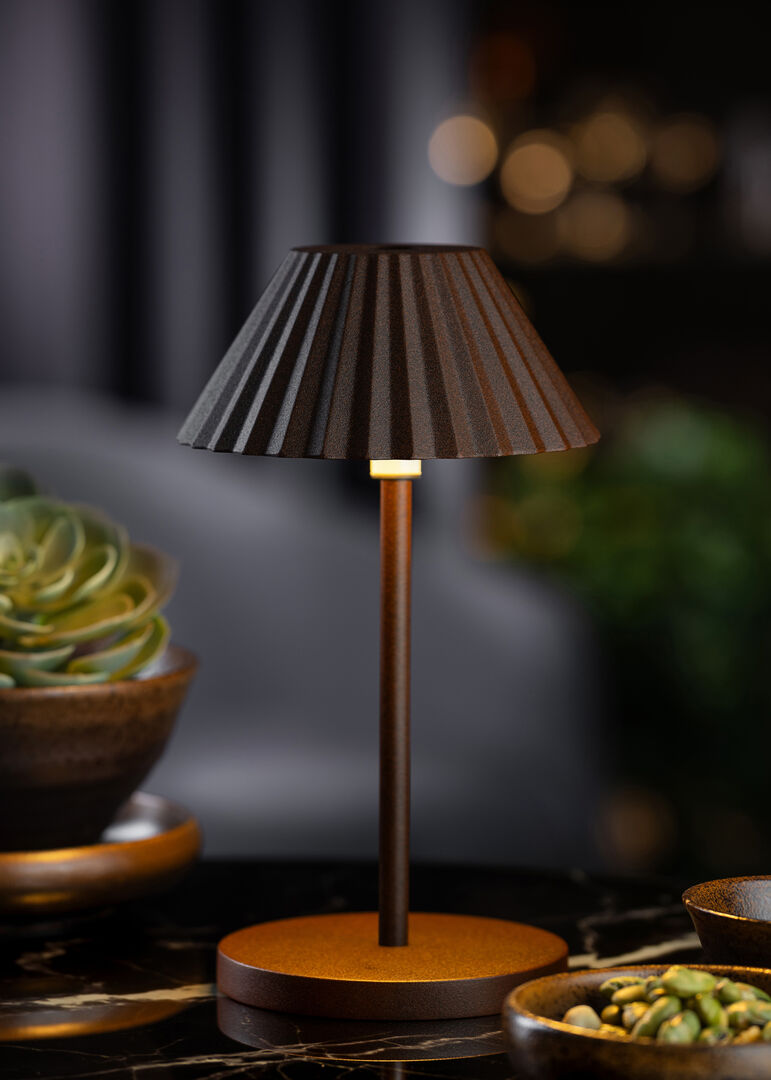 Aruba LED Cordless Lamp 23cm - Cocoa - RE