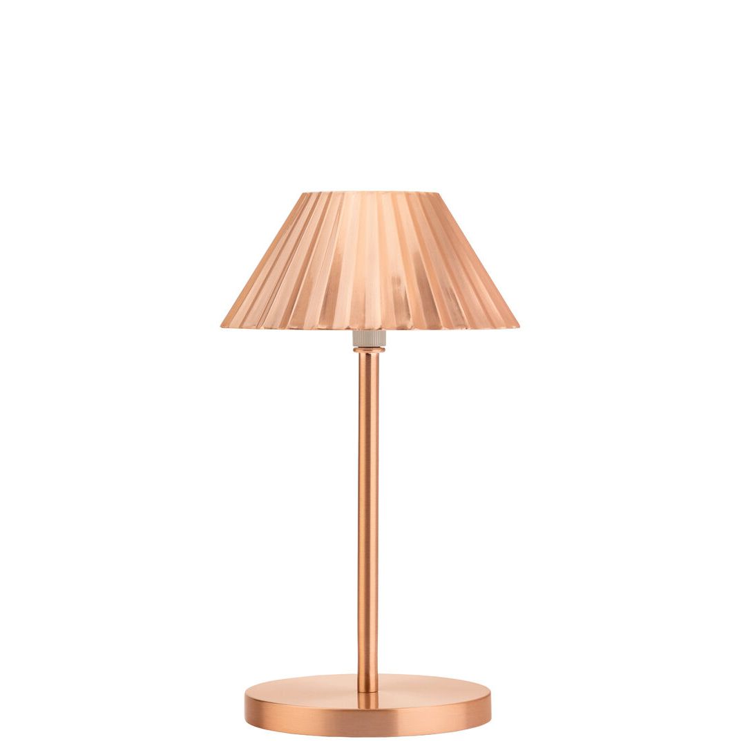 Aruba LED Cordless Lamp 23cm - Brushed Copper