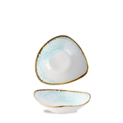 Homespun Accents Aquamarine Triangle Bowl - 18.5cm Unique Design
