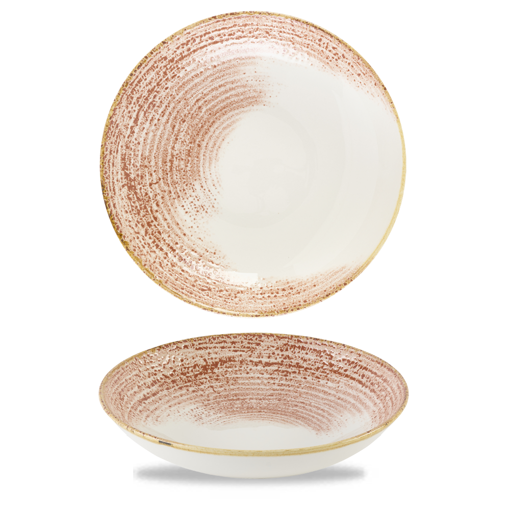 Studio Prints Homespun Accents Coral Coupe Bowl 24.8cm