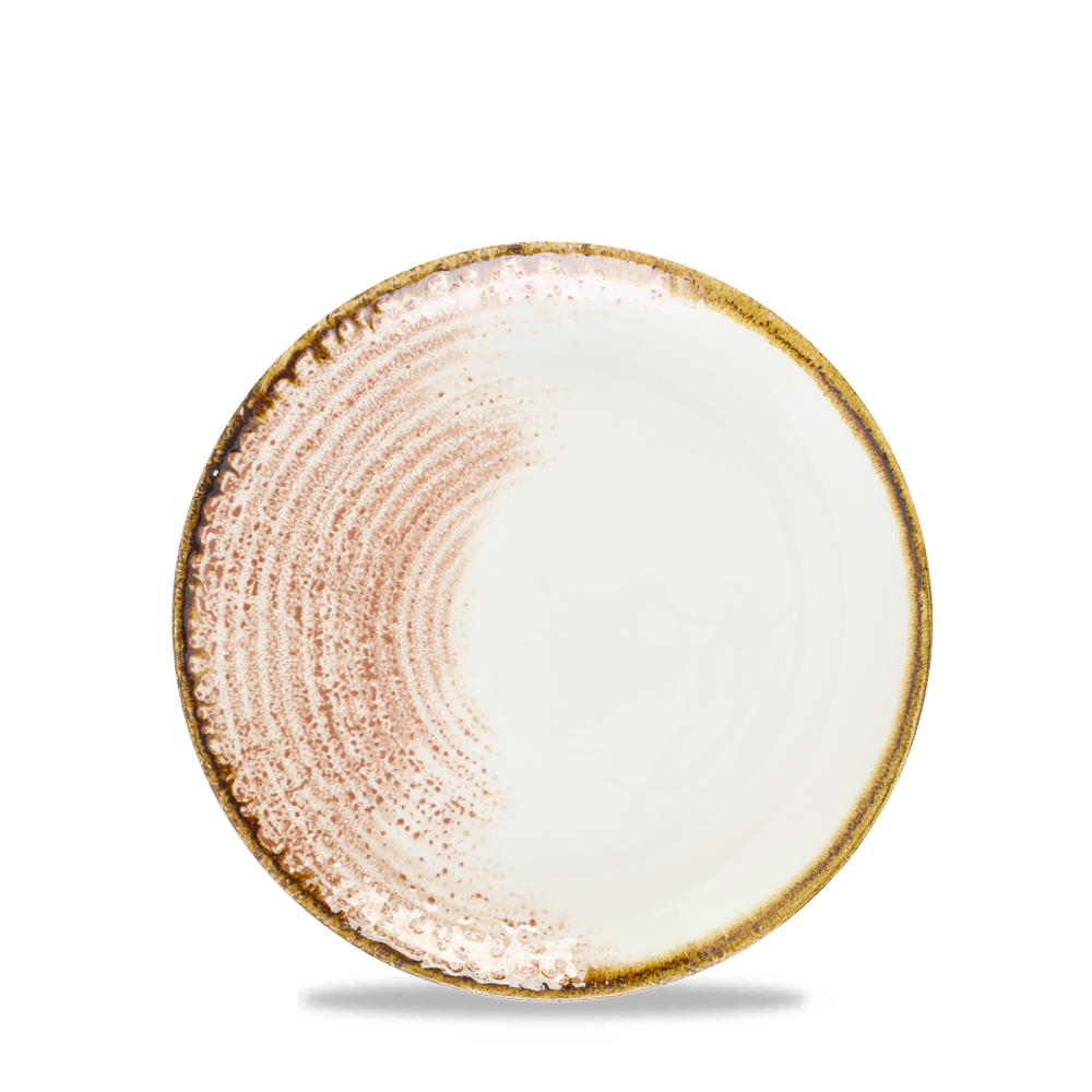 Studio Prints Homespun Accents Coral Coupe Plate 16.5cm