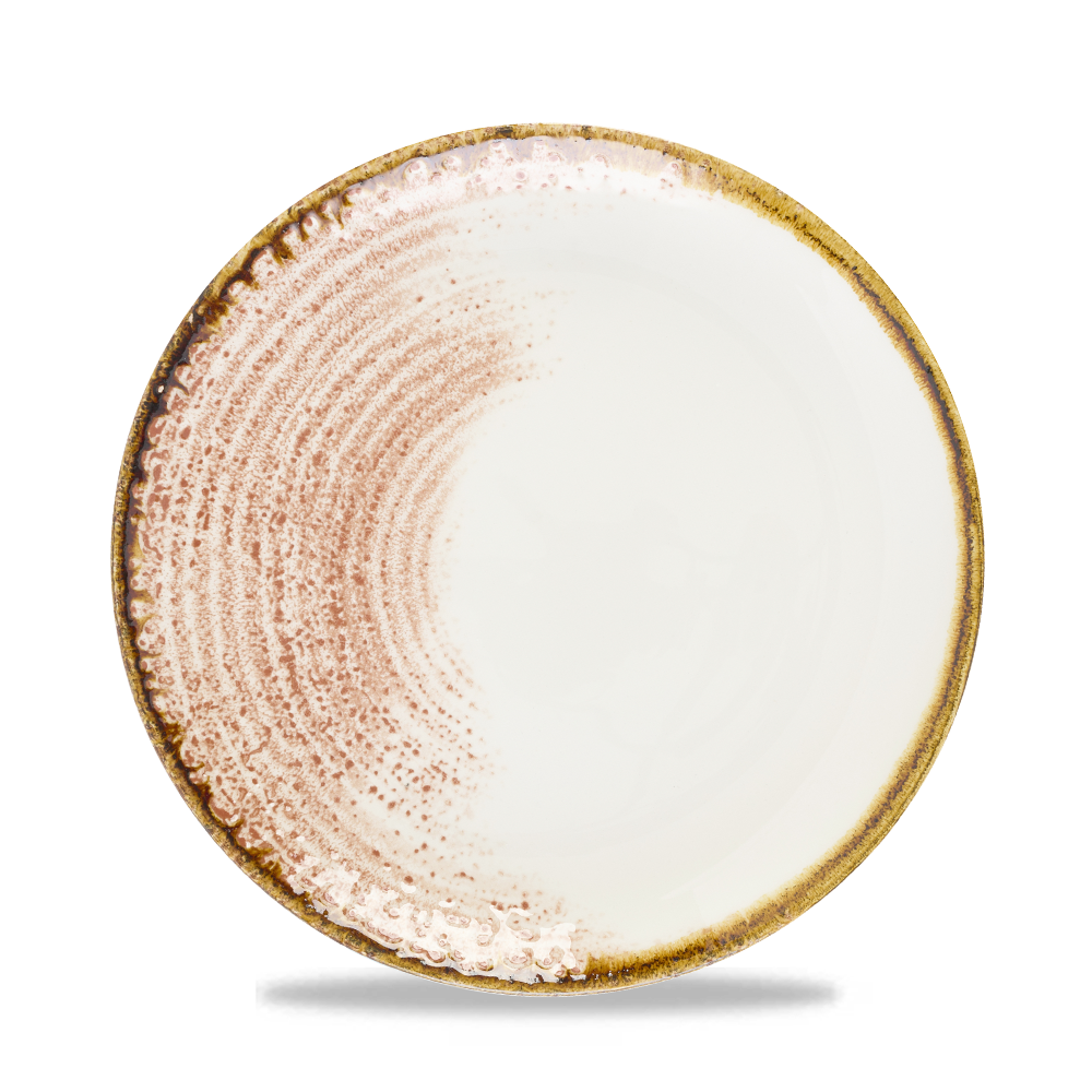 Studio Prints Homespun Accents Coral Coupe Plate 21.7cm