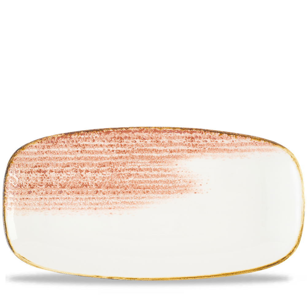 Studio Prints Homespun Accents Coral Chefs Oblong Plate