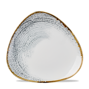 Homespun Accents Grey Triangle Plate 26.5cm - Contemporary Elegance