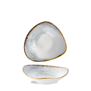 Homespun Accents Grey Triangle Bowl 23.5cm - Contemporary Elegance