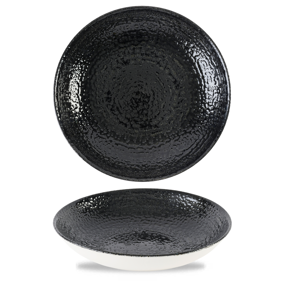 Studio Prints Homespun Chroma Carbon Coupe Bowl 24.8cm