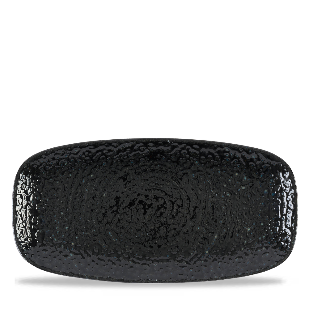 Studio Prints Homespun Chroma Carbon Chefs Oblong Plate