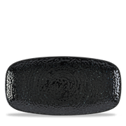 Studio Prints Homespun Chroma Carbon Chefs Oblong Plate