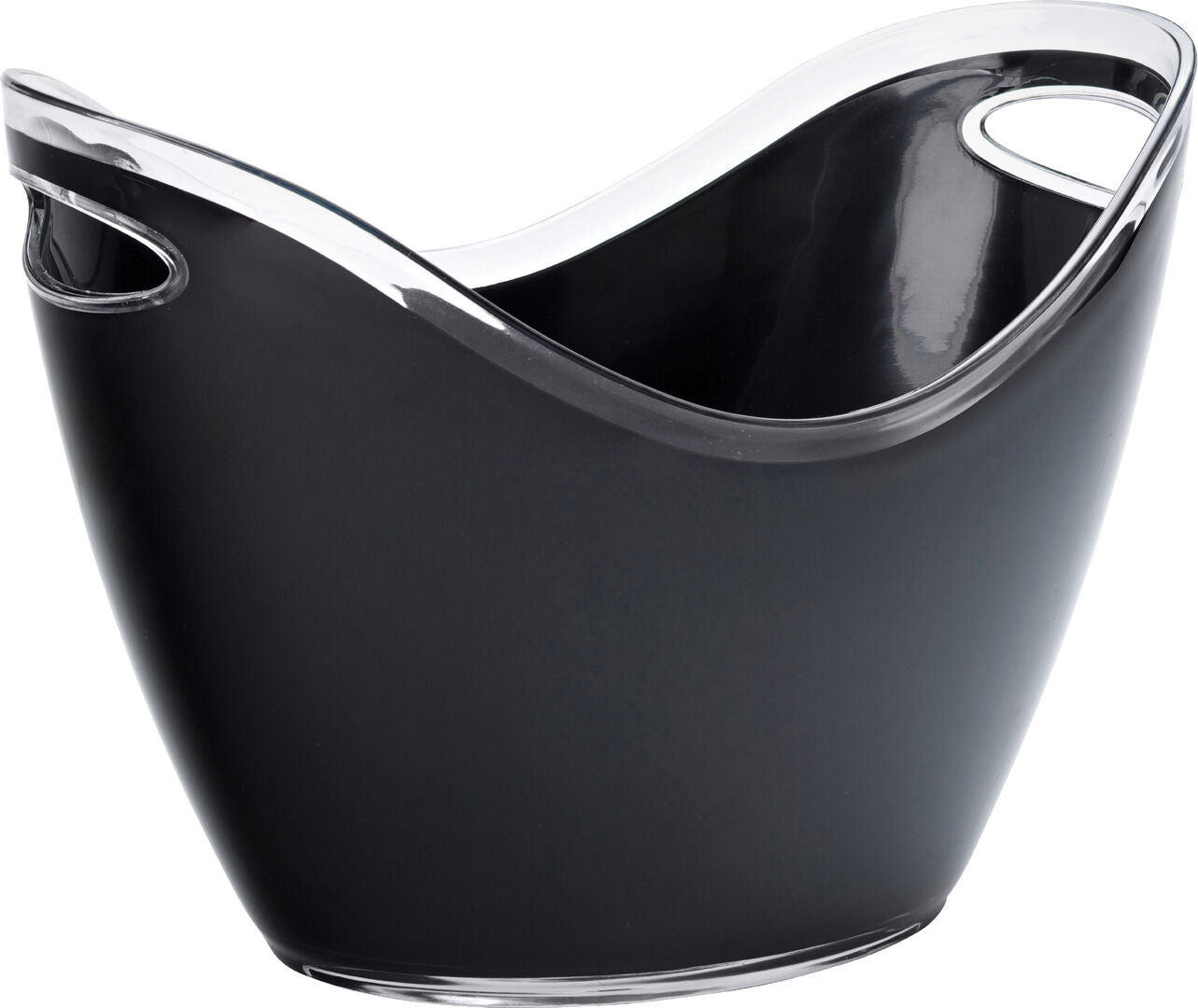 Small Champagne Bucket Black 10.5" (27cm)