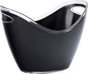 Small Champagne Bucket Black 10.5" (27cm)