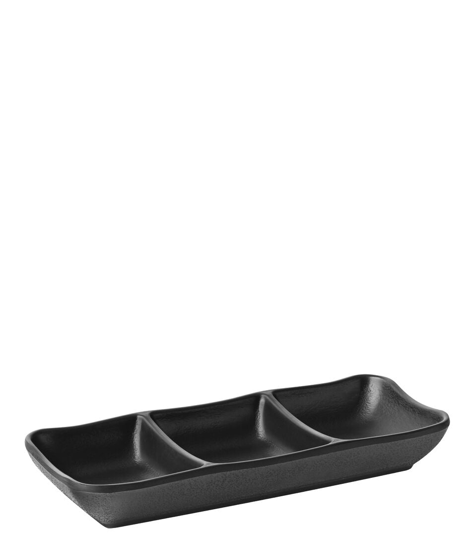 Spirit Divided Dip Dish 7.5 x 3" (19.5 x 8cm)