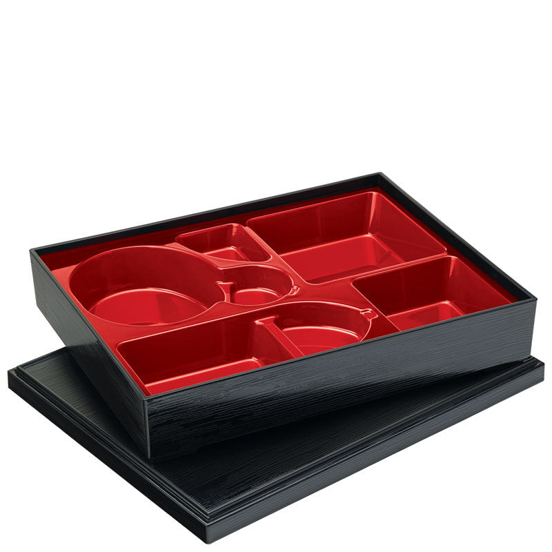 Luxe Bento Box (32.5 x 25.5 x 6.5cm) 5 compartment