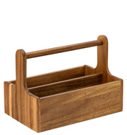 Large Wooden Table Caddy