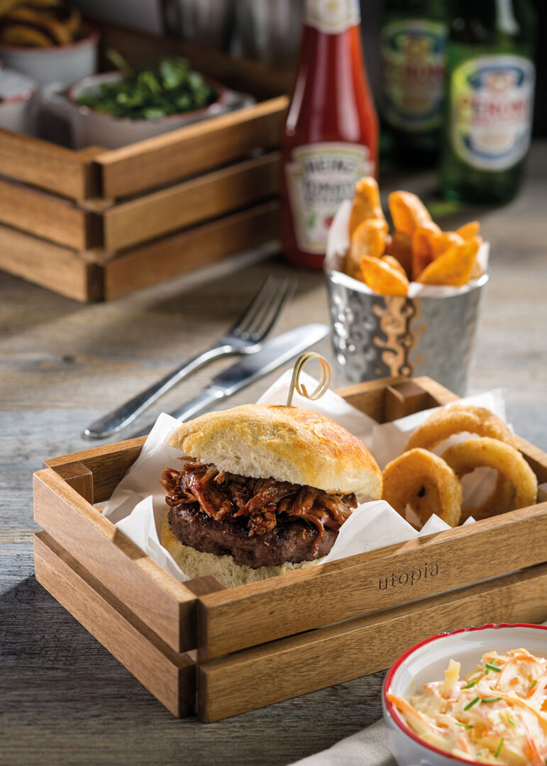 Acacia Crate 10 x 7.5" (25.5 x 20cm)