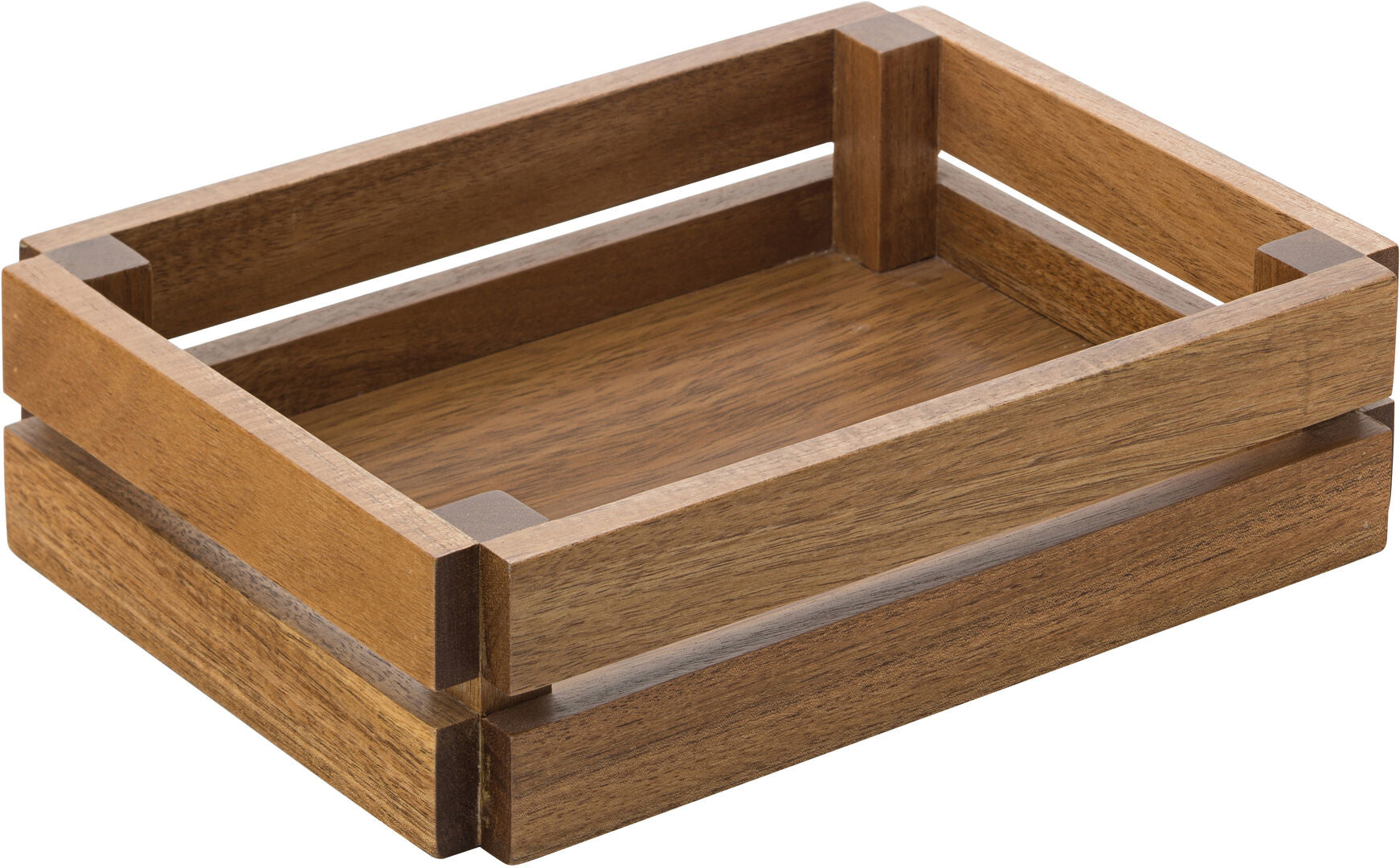 Acacia Small Crate 8.75" x 6.25" (22 x 16cm)