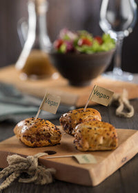 Vegan Flag Skewer 2.5" (6.5cm) - 10 packs of 100