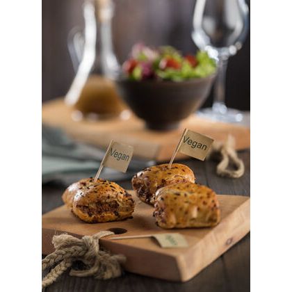 Vegan Flag Skewer 2.5" (6.5cm) - 10 packs of 100