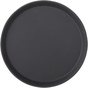 Black Non Slip Tray Round 16" (40.5cm)