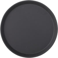 Black Non Slip Tray Round 16" (40.5cm)
