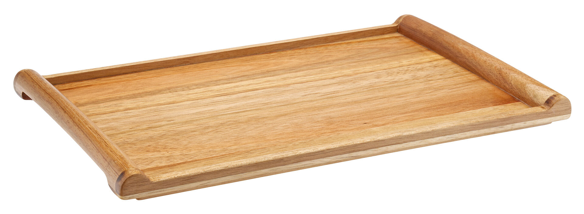 Acacia Rolled Edged Tray 13 x 8.5" (34 x 22cm)