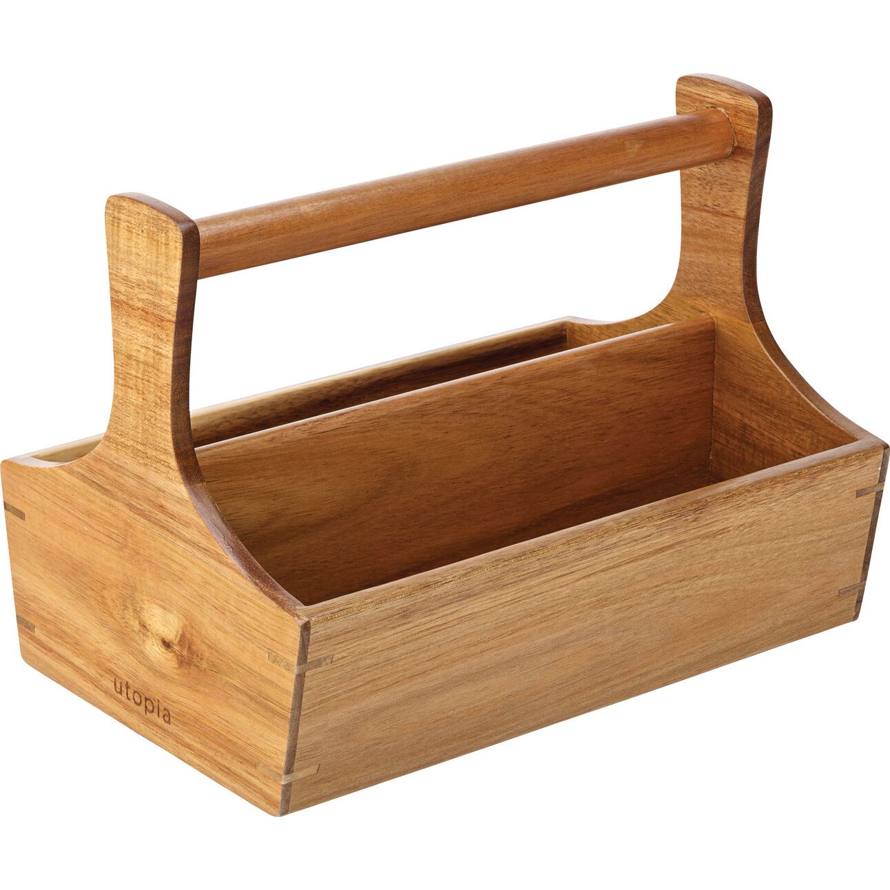 Rockport Acacia Condiment Crate 10.25 x 6.75"