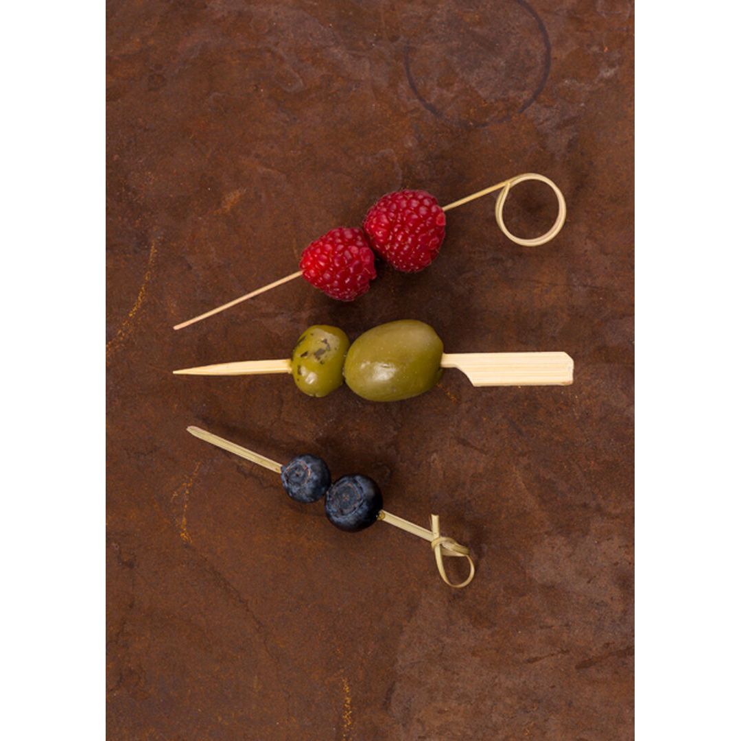 Teppo Bamboo Skewer 4.75" (12cm) - 10 Bags of 100