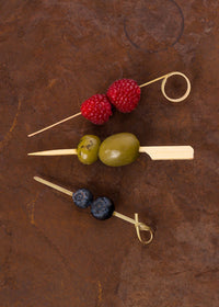 Teppo Bamboo Skewer 4.75" (12cm) - 10 Bags of 100