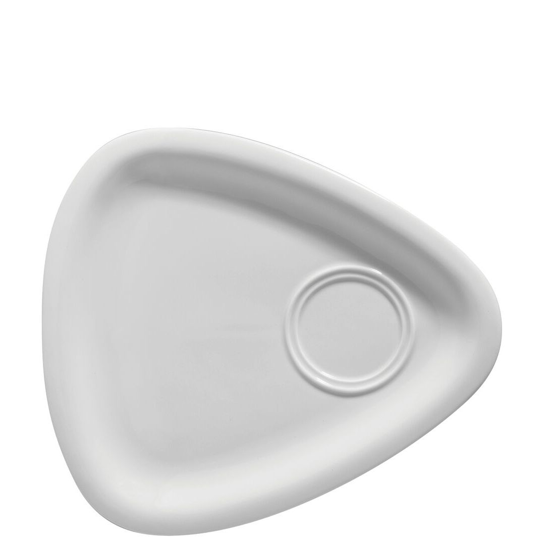 Titan Triangular Rimmed Gourmet Plate 11" (28cm)