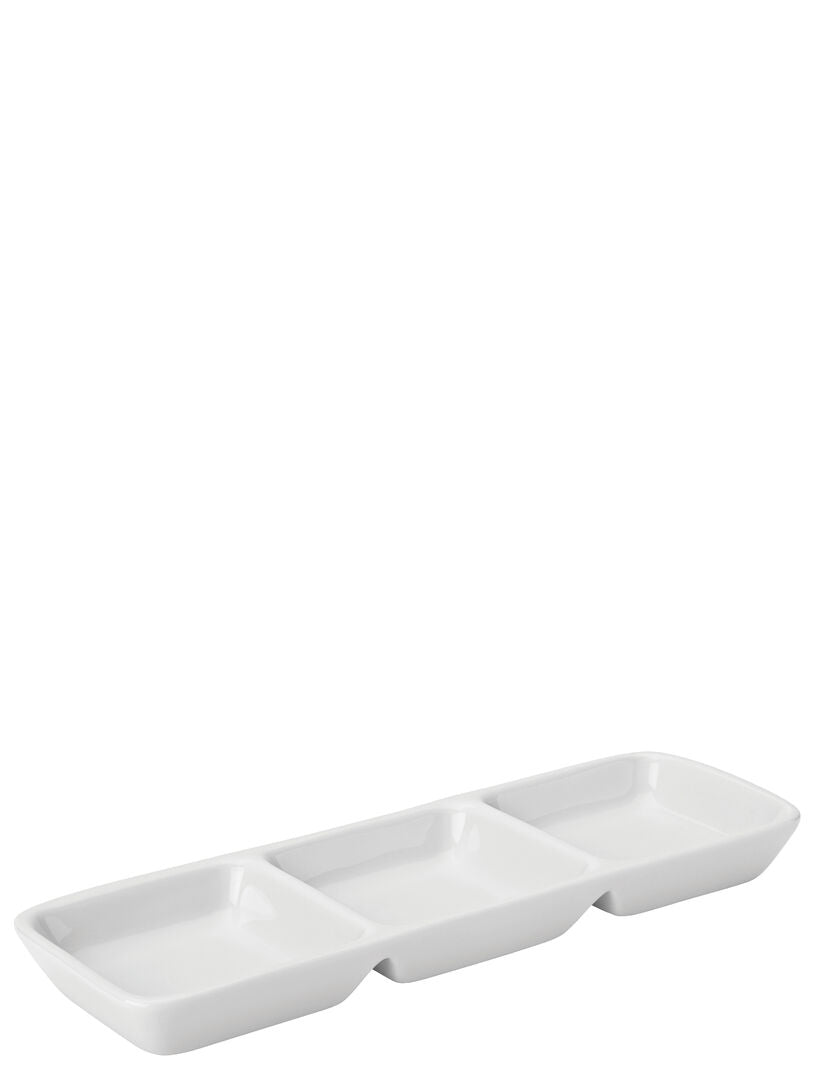 Titan Triple Divided Dish 7.75 x 2.5" (20 x 6.5cm)