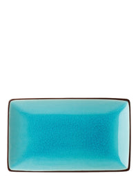 Soho Aqua Rectangular Plate 8.5 x 5.5"(21 x 14cm)