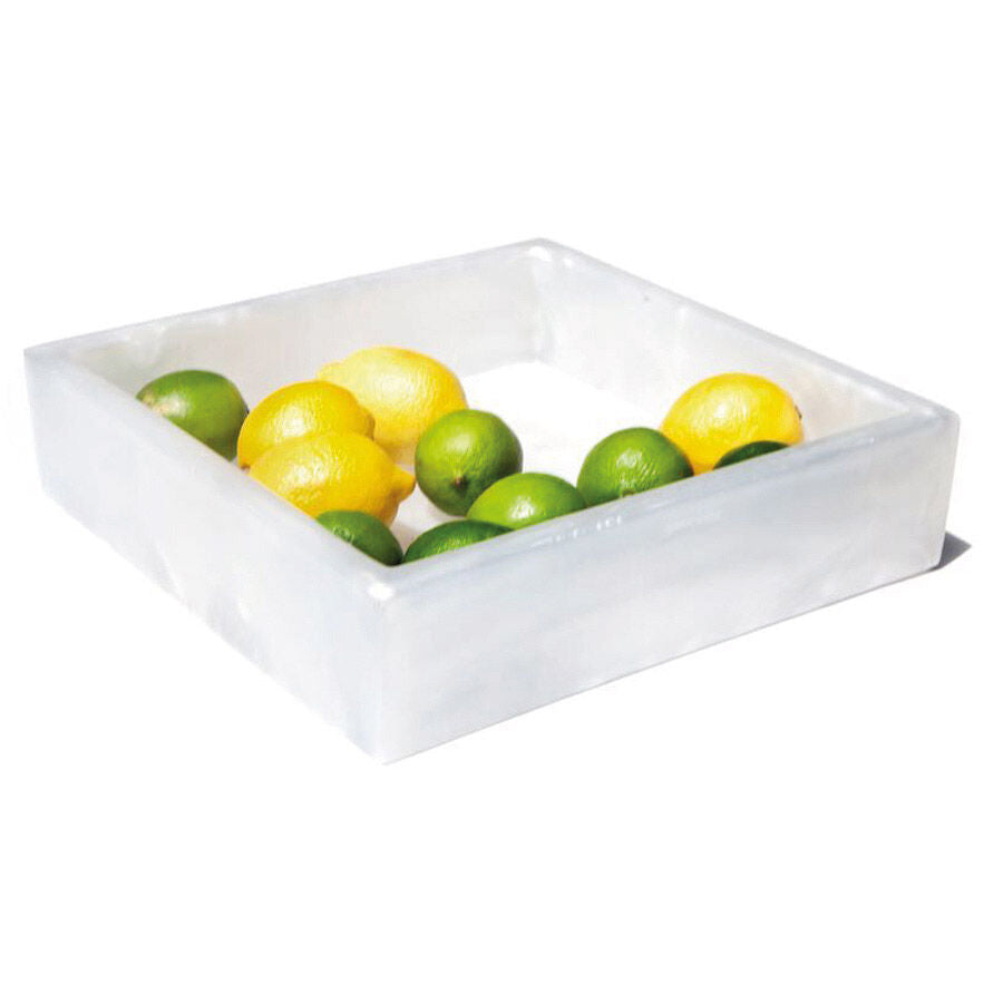 Carved Smooth Shell Riser/Box 30.5 x 7.6cm (12 x 3")