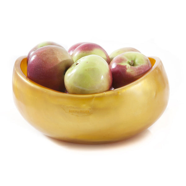 Utopia | Buffet | Scoop Tangerine Pearl Bowl 24.13cm x 12.7cm 2.8ltr (9 1/2 x 5" 3qts) | Bespoke77