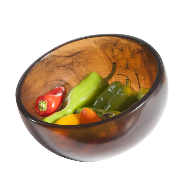 Utopia | Buffet | Slant Tortoise Bowl 16.5 x 10.2cm 45.4cl (6 1/2 x 4" 16oz) | Bespoke77