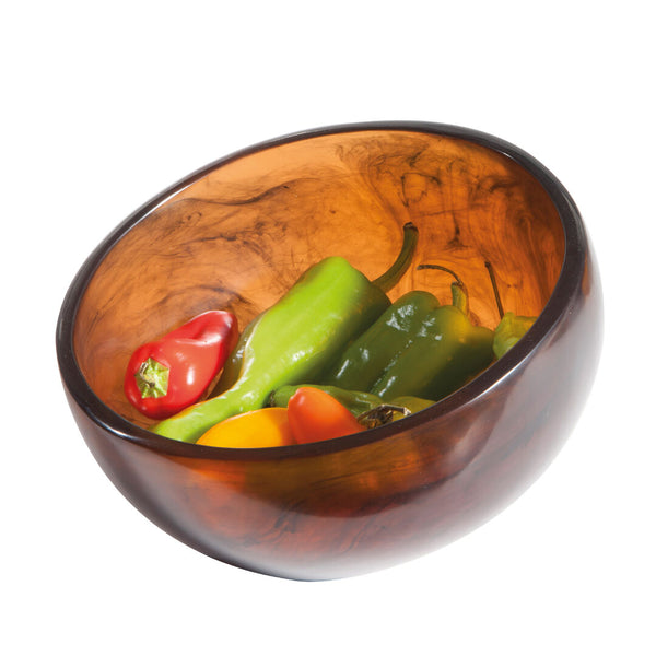 Utopia | Buffet | Slant Tortoise Bowl 20.32 x 15.24cm 94.6cl (8 x 6" 1qts) | Bespoke77