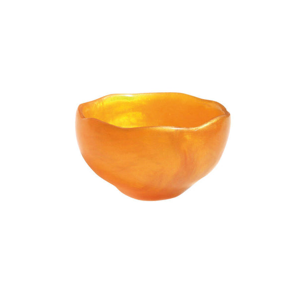 Utopia | Buffet | Wave Tangerine Pearl Condiment Bowl 12.1 x 7cm 22.7cl (4 3/4 x 2 3/4" 8oz) | Bespoke77
