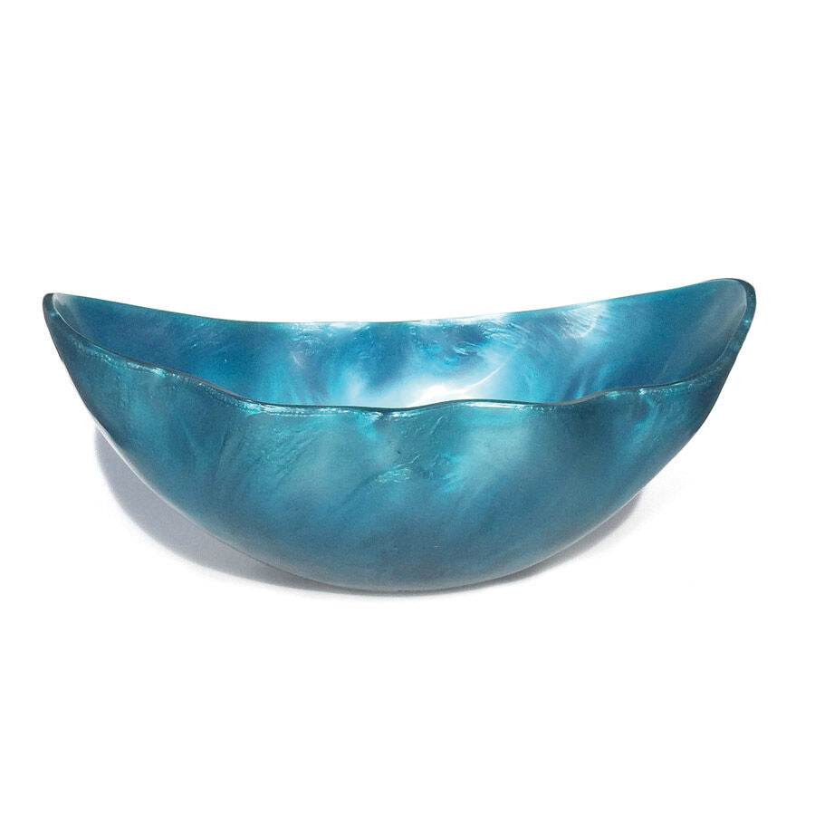 Wave Marine Blue Pearl Oval Bowl 48.2 x 29.2 x 20.3cm 9ltr (19 x 11 1/2 x 8" 2gal)