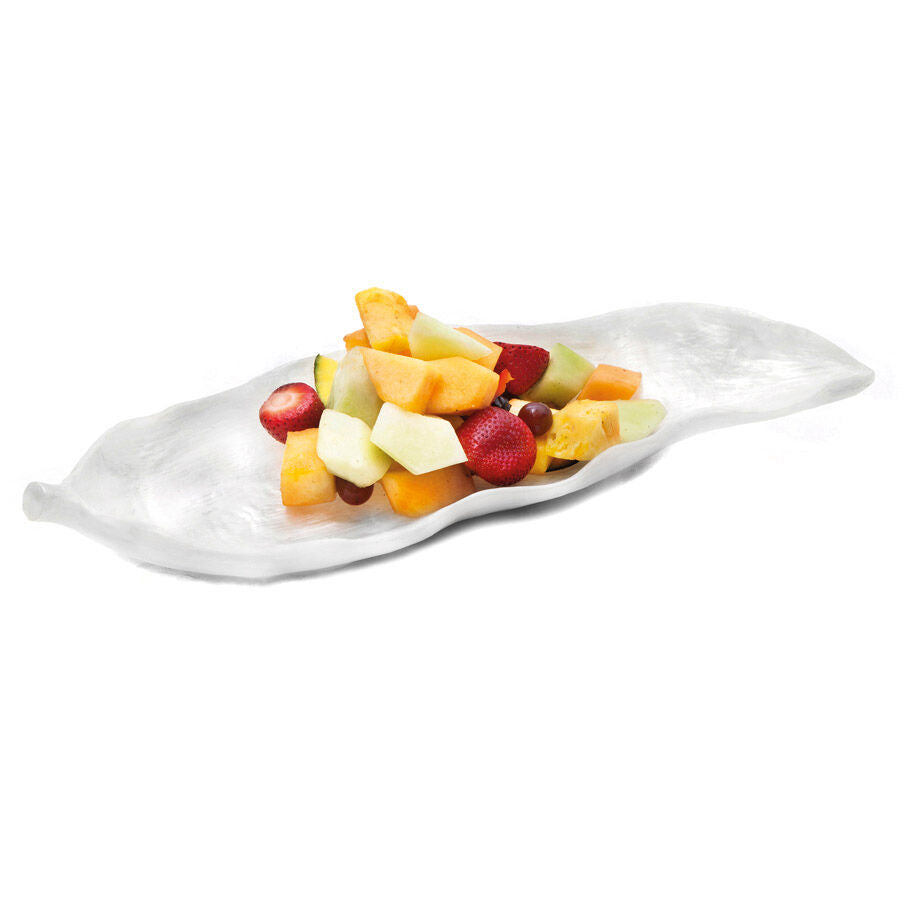 Curved Shell Tray Leaf 43.2 x 16.5 x 7.6cm (17 x 6 1/2 x 3")