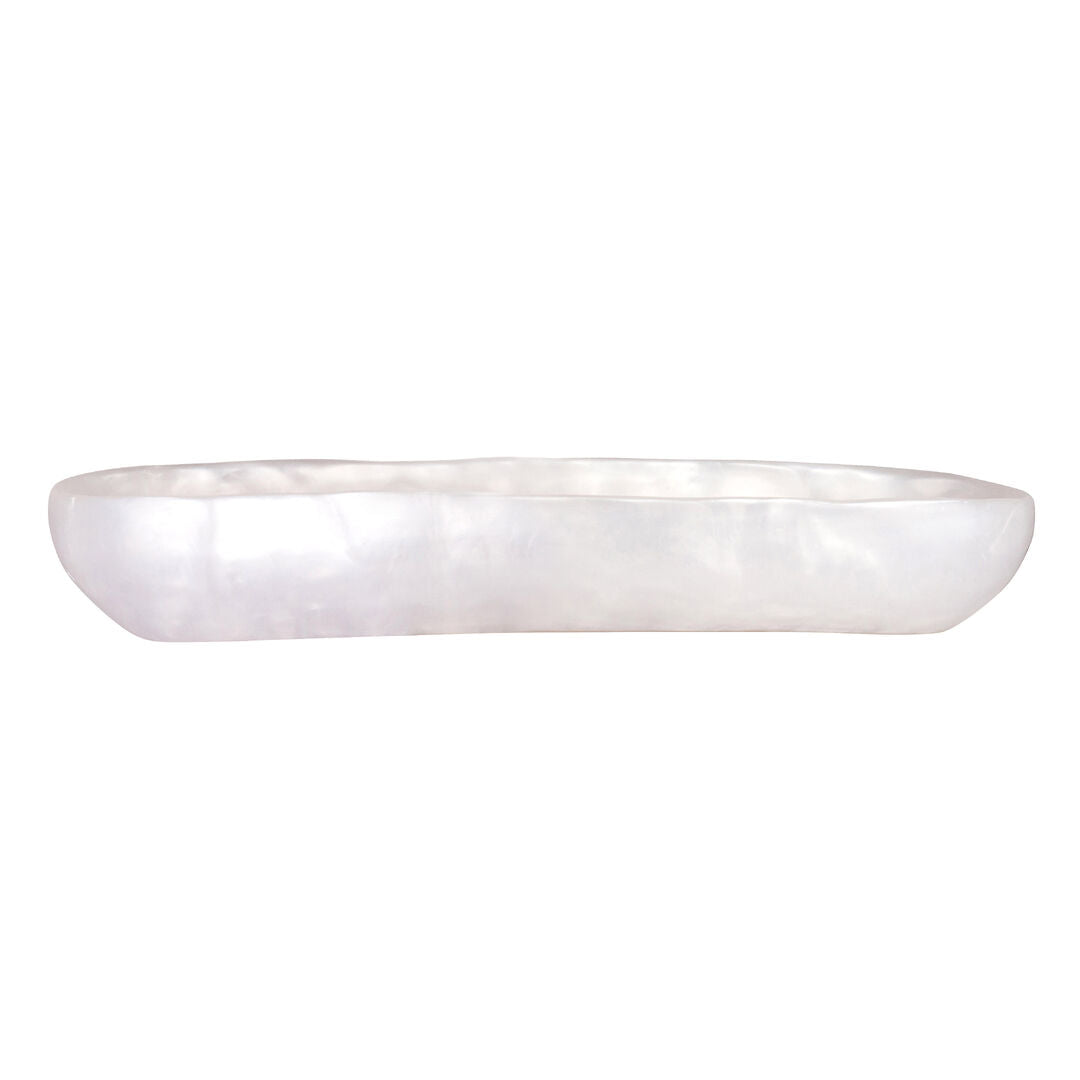 Wave Shell Trough Centerpiece 55.8 x 15.2 x 10.1cm 3.5ltr (22 x 6 x 4" 3 3/4qts)