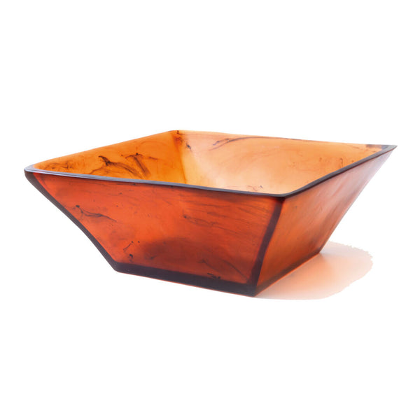Tortoise Fusion Sqaure Bowl 26.7 x 10.8cm (10 1/2 x 4 1/4")