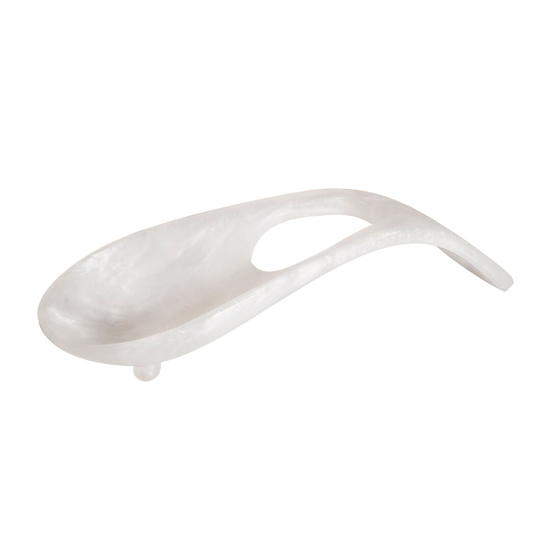 Curved Shell Spoon Rest 26.7 x 10.8 x 5cm (10 1/2 x 4 1/4 2")