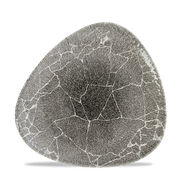 Studio Prints Kintsugi Quartz Black Triangle Plate 26.5cm