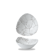 Studio Prints Kintsugi Agate Grey Lotus Bowl 7"
