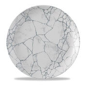 Studio Prints Kintsugi Pearl Grey Evolve Coupe Plate 11.25"