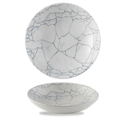 Studio Prints Kintsugi Pearl Grey Evolve Coupe Bowl 9.75"