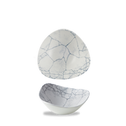 Studio Prints Kintsugi Pearl Grey Lotus Porcelain Bowl – 7 Inch