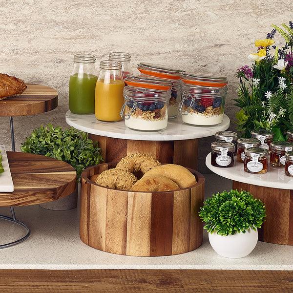 GenWare Acacia Wood Bowl 33 x 12cm