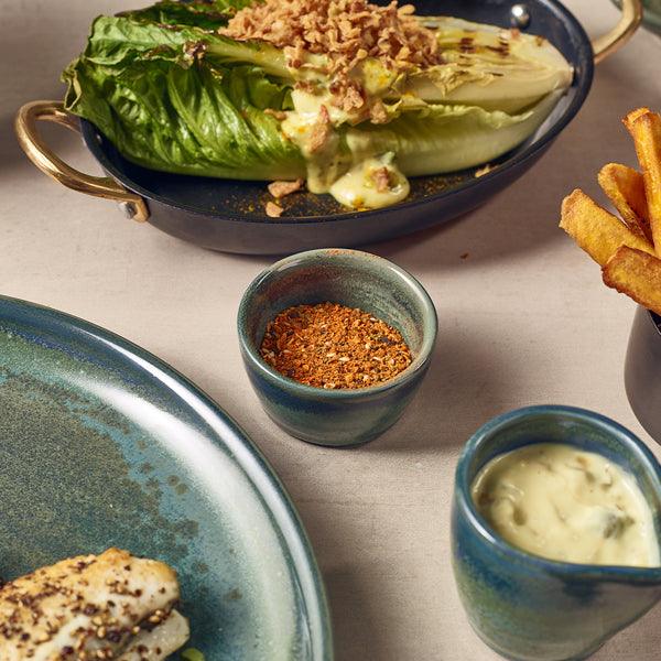 Terra Porcelain Aqua Green Ramekin 45ml/1.5oz