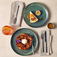 Terra Porcelain Aqua Green Coupe Plate 24cm