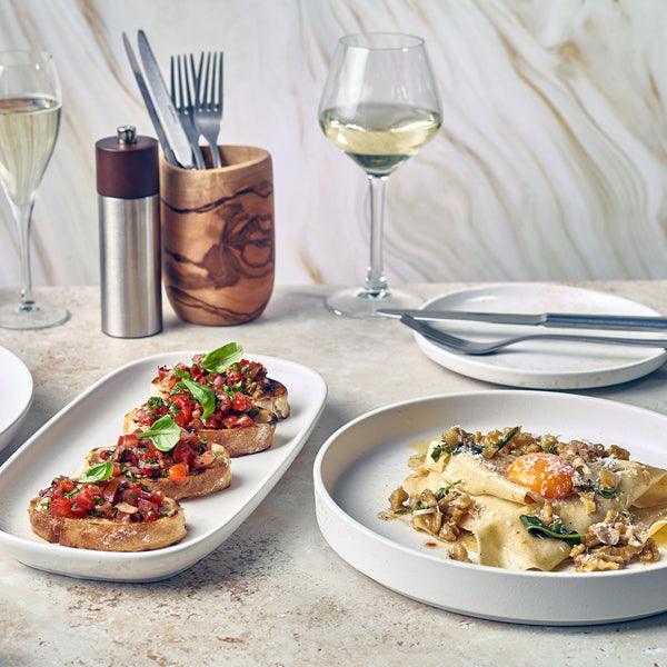 Sereno Porcelain Alto Rectangular Platter 30 x 15.5cm